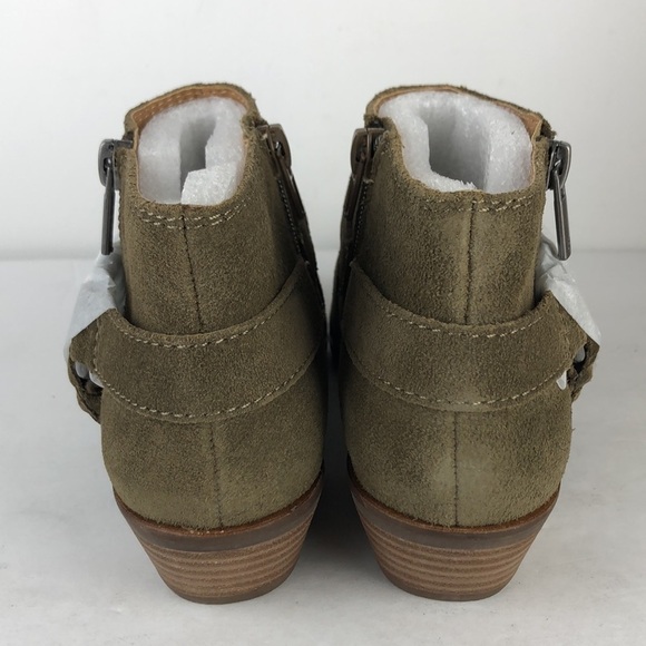 NEW Lucky Brand Enitha Piled Suede Ankle Boots 6 - Picture 5 of 10